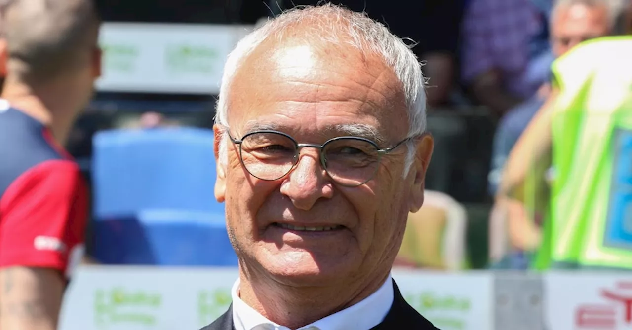 Calcio, Ranieri saluta il Cagliari, dopo aver ottenuto la salvezza in serie A