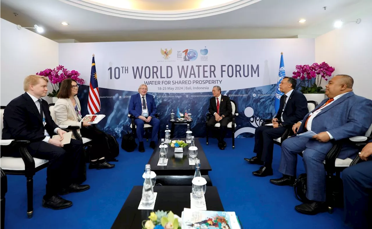 DPM Fadillah discusses sustainable water management with World Bank, UNECE in Bali