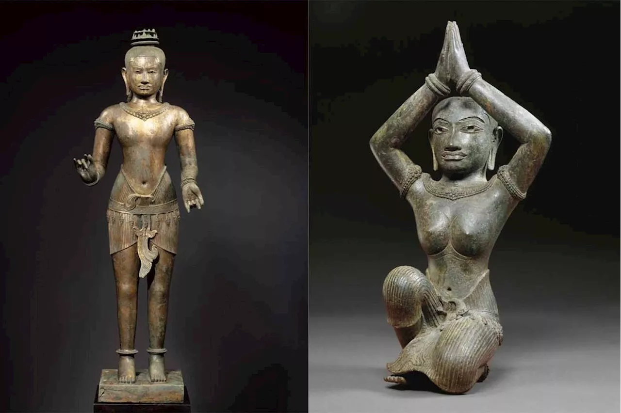 Thailand celebrates return of looted statues from New York's Met