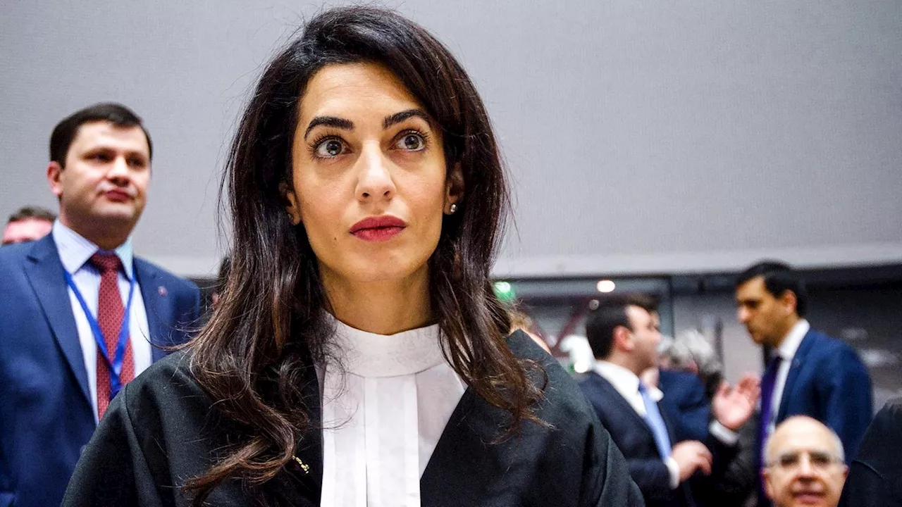 Amal Clooney unterstützt IStGH bei Haftbefehl gegen Netanjahu