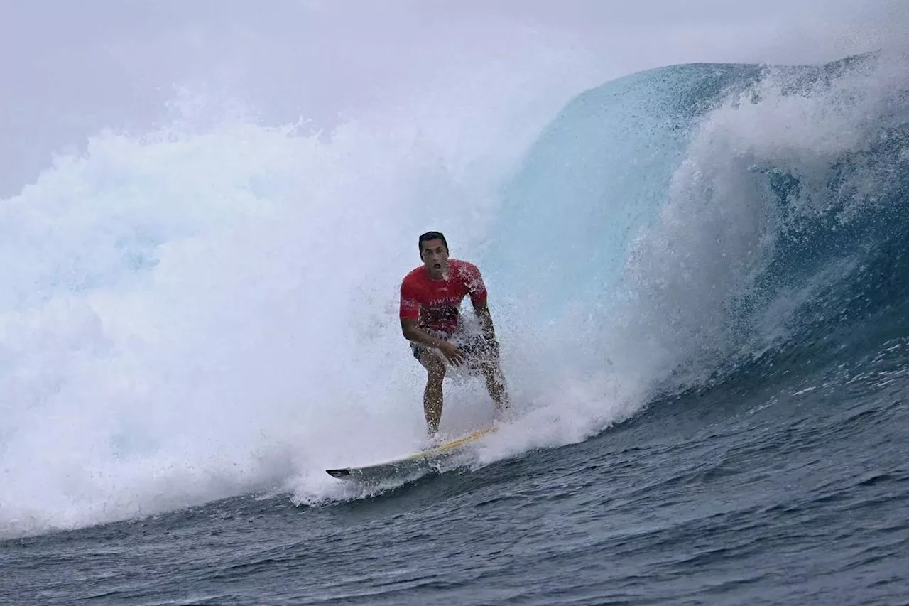 Surf : le tour de Mihimana Braye est enfin venu aux trials du Tahiti Pro