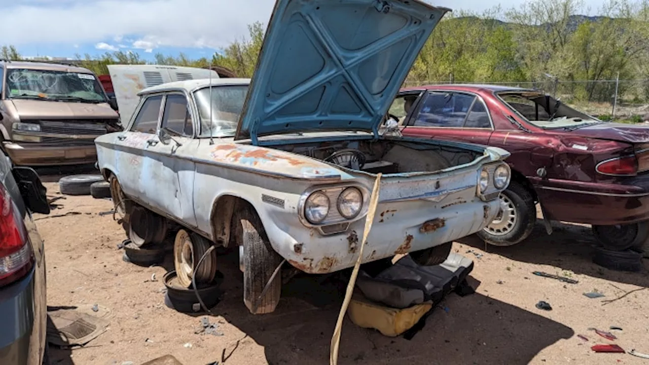 Junked 1962 Chevrolet Corvair 700 4-Door Sedan