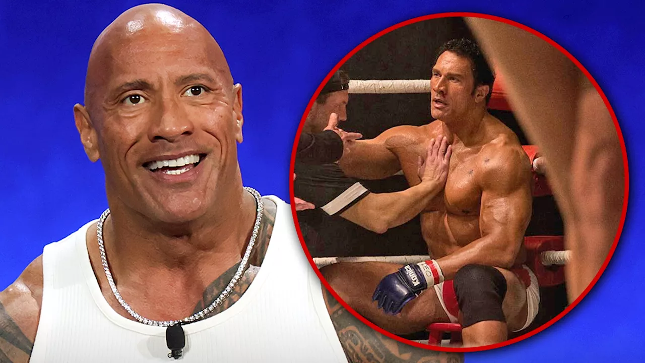 Dwayne Johnson Looks Unrecognizable In Ex-UFC Fighter Mark Kerr Movie Role