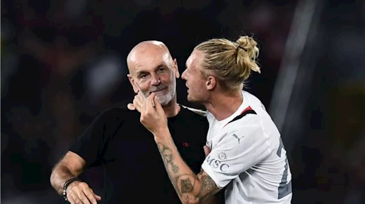 Kjaer lascia il Milan. Il saluto di Pioli: 'È stato un grande stimolo lavorare con te'