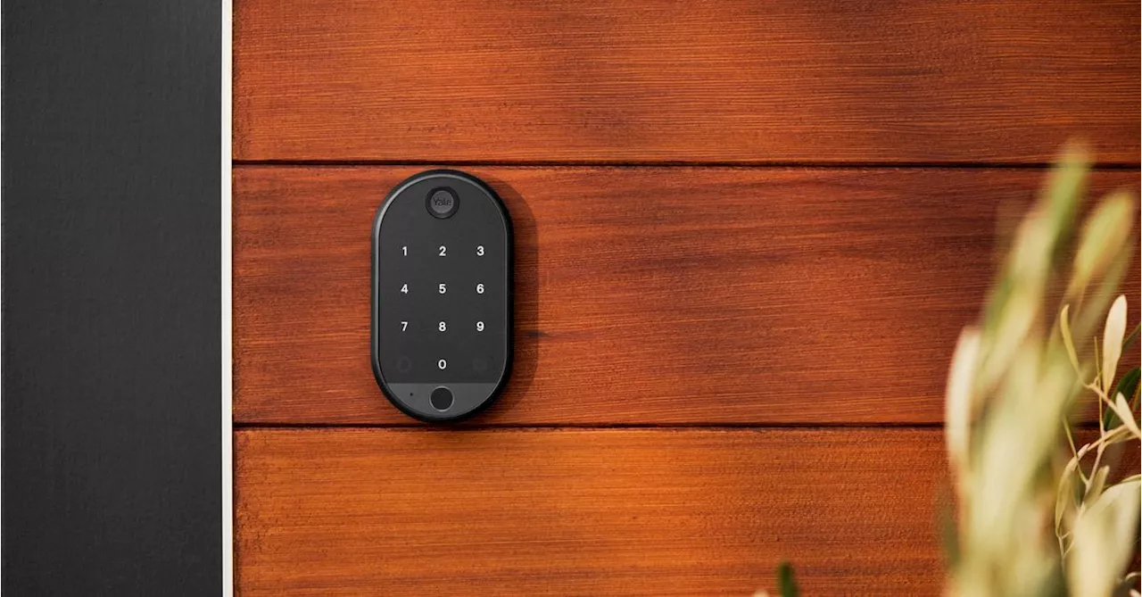 The new Yale Keypad Touch brings fingerprint unlocking to August smart locks