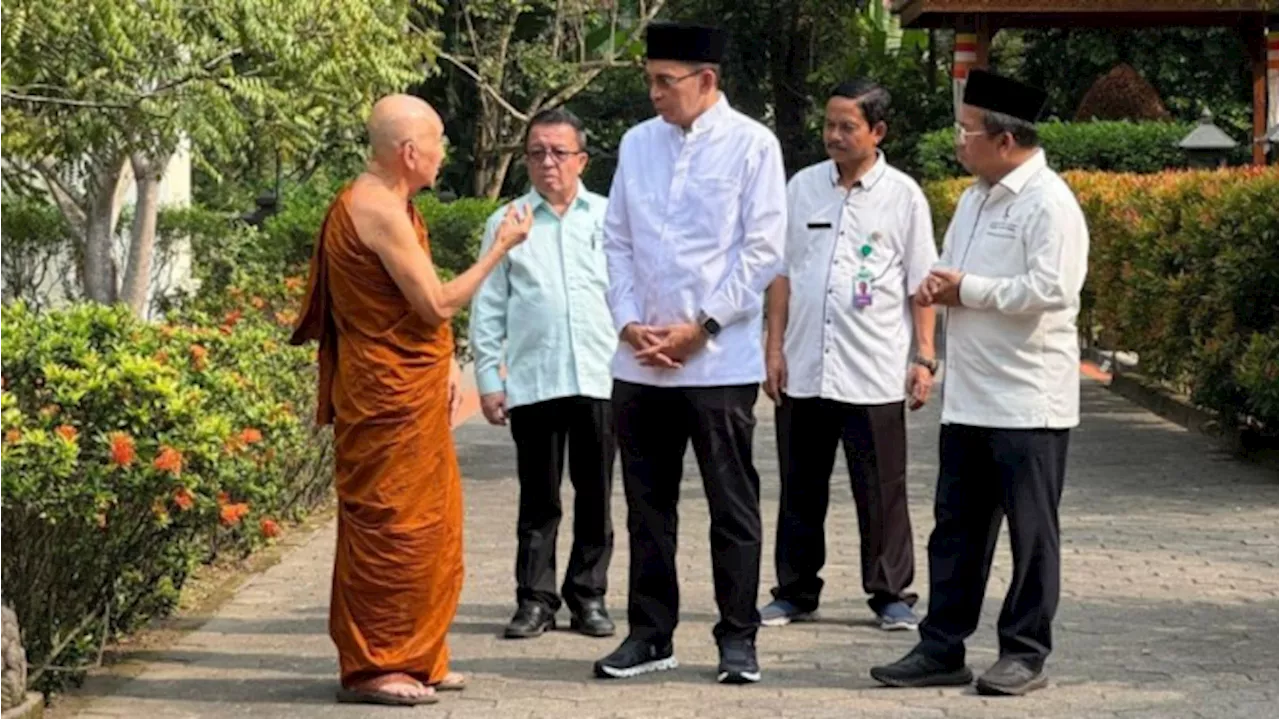 Majelis Hukama Muslimin Indonesia Sambangi Banthe Pannavaro Jelang Waisak, Bahas Apa?