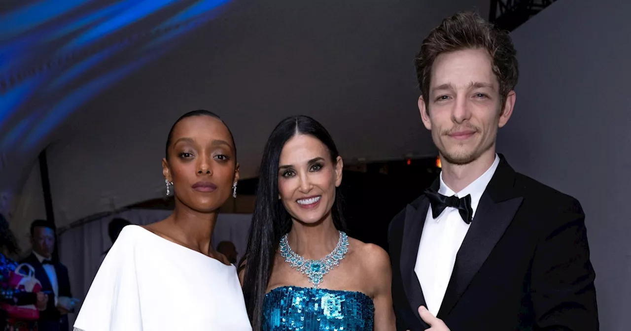 Demi Moore Honors Trophée Chopard Winners Mike Faist & Sophie Wilde at the Cannes Film Festival