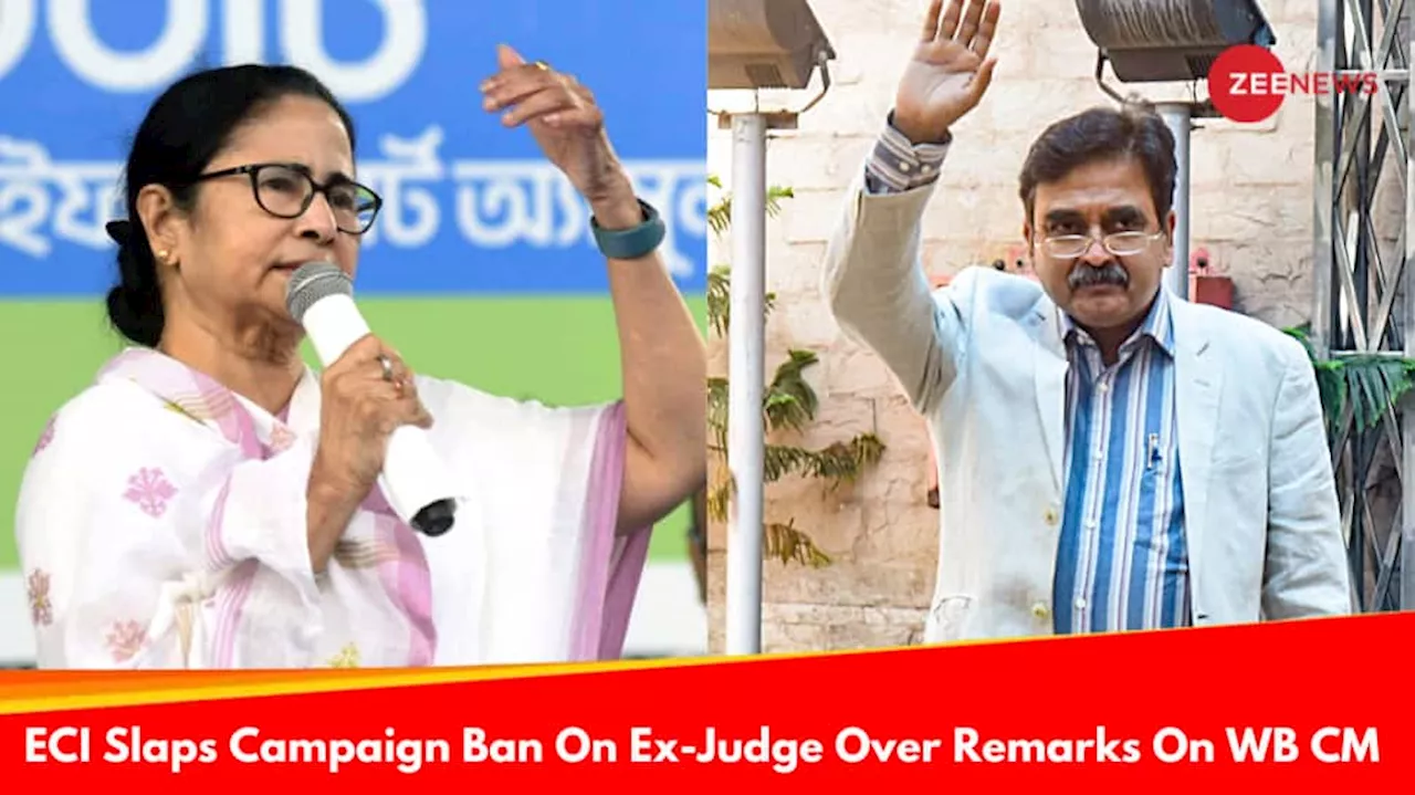 Ex-Judges Sexist Remarks On Mamata: ECI Slaps 24-Hour Campaign Ban On BJP Candidate Abhijit Gangopadhyay