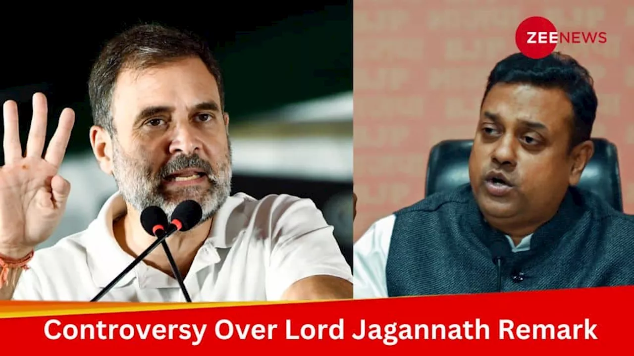 Rahul Gandhi Slams BJP As Sambit Patra’s Slip of the Tongue Stirs Row Over Lord Jagannath