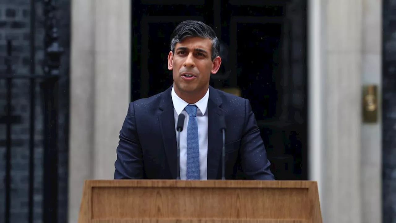 British Prime Minister Rishi Sunak sets July 4 general election date