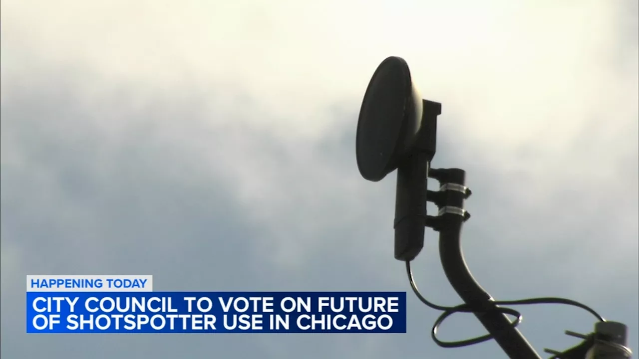 Chicago City Council expected to take up ShotSpotter in vote Wednesday