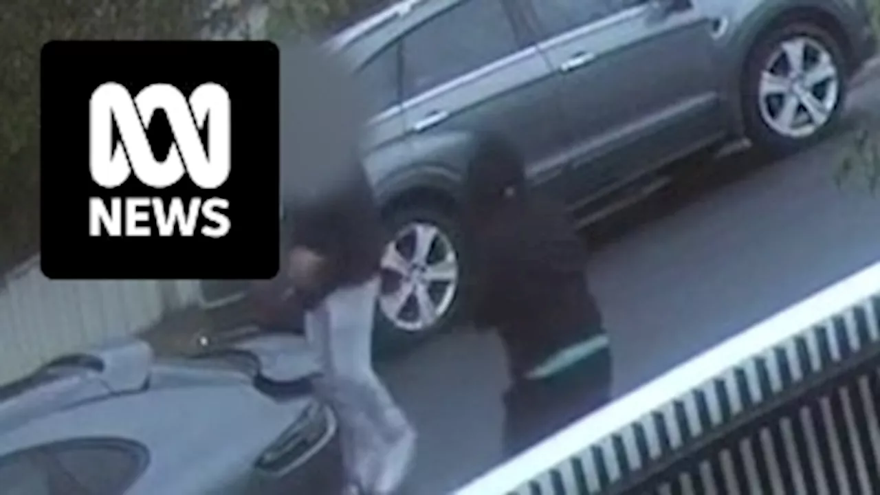 Police have released CCTV footage of a brazen shooting in Altona North last year