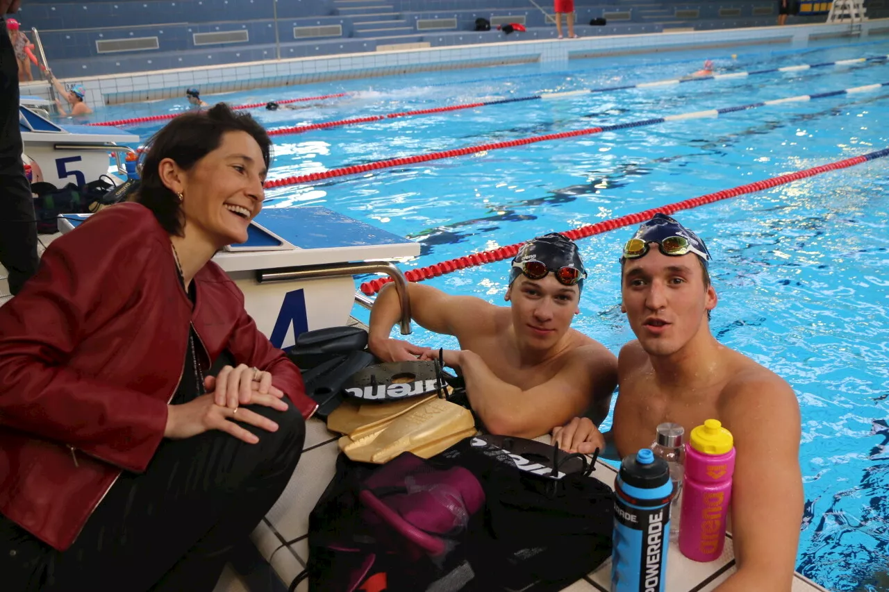 Jeux paralympiques 2024 : Amélie Oudéa-Castéra à Saint-Germain-en-Laye pour les frères Portal