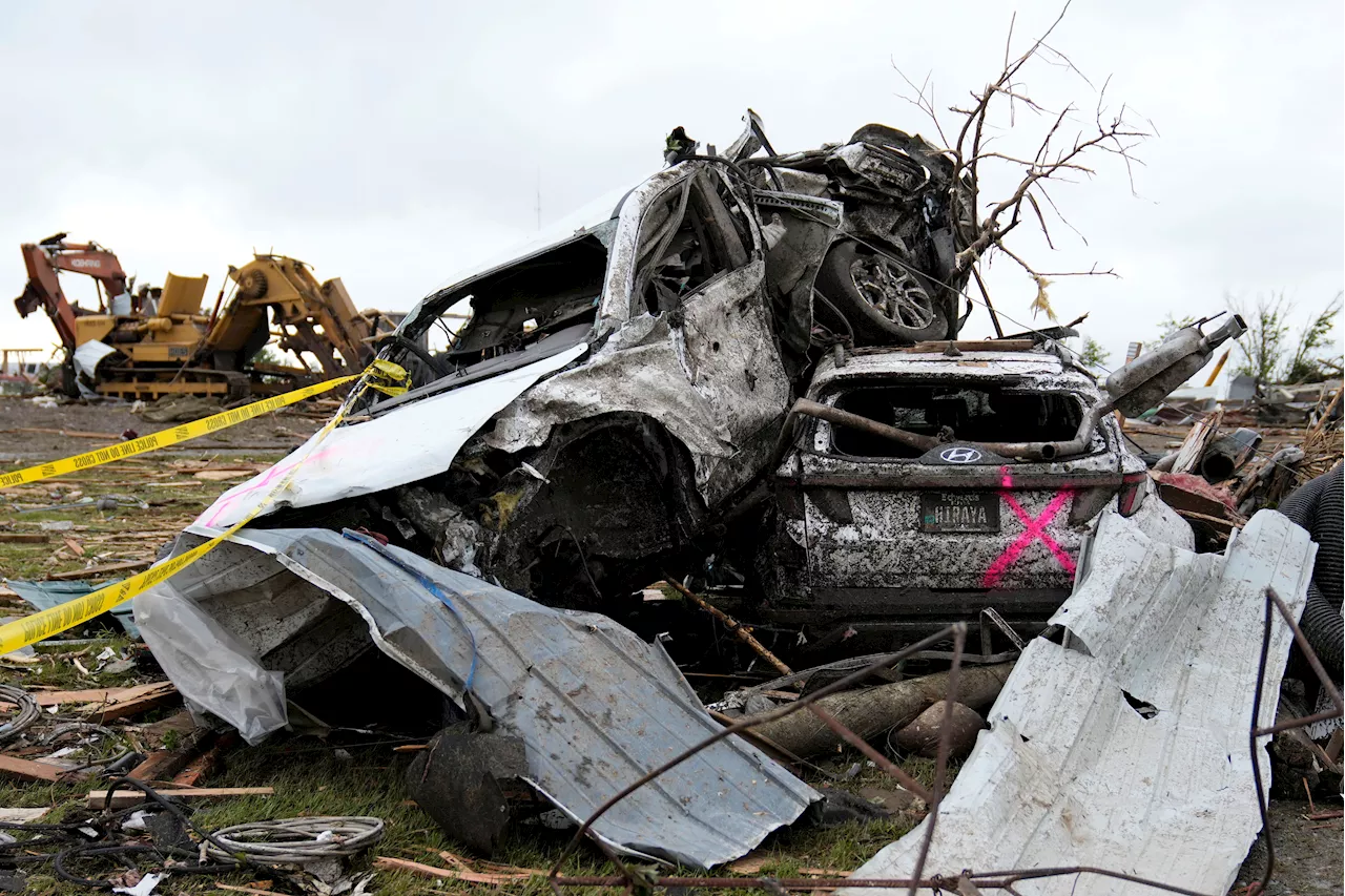 Tornado ödelade delar av samhället