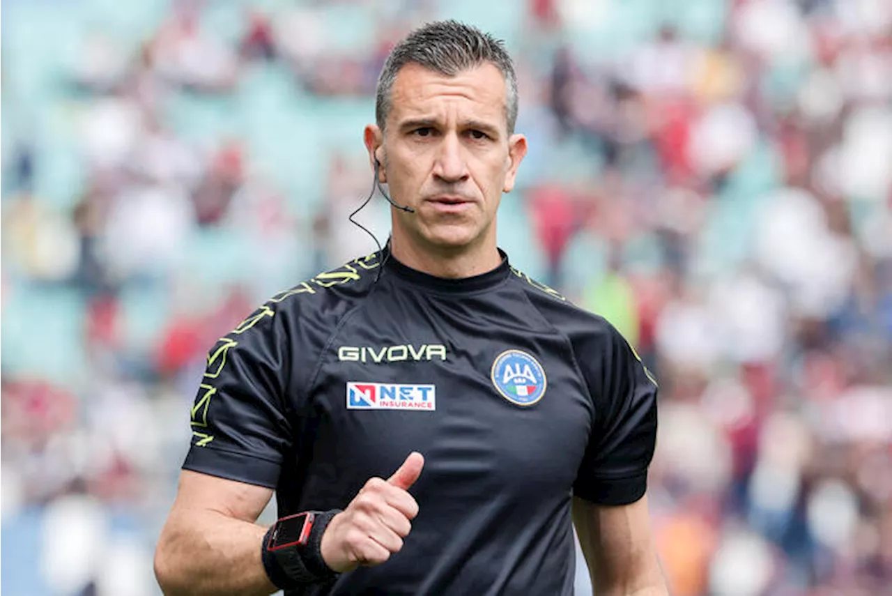 Serie A: arbitri dell'ultima giornata, Frosinone-Udinese a Doveri