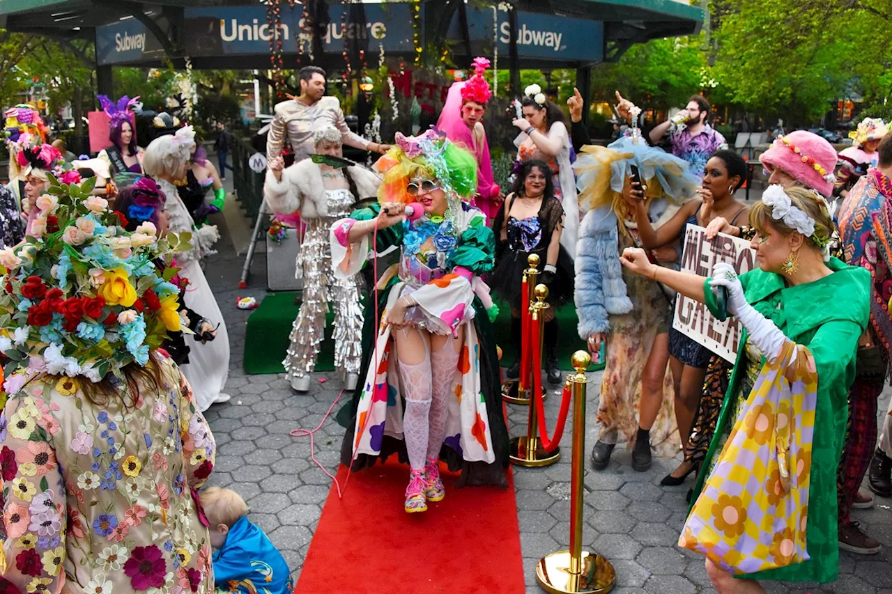 Metro Gala, the anti-Met Gala, brings 'Garden of Glitz n G'rhyme' to Union Square