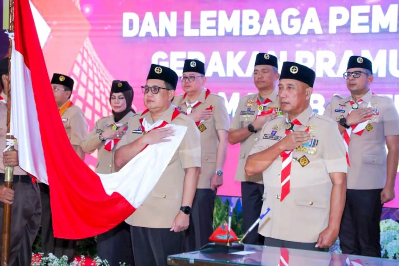 Budi Waseso kukuhkan Ketua Mabida dan Kwarda Pramuka Jatim