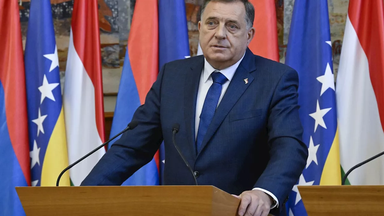 Bosnian Serb leader reiterates threat to secede from Bosnia ahead of UN vote on genocide