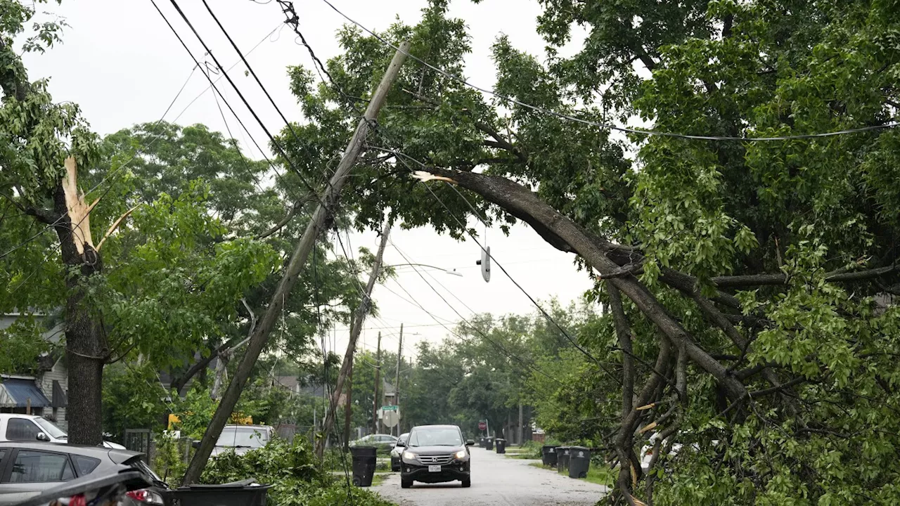 Most in Houston area are getting power back after storm, but some may have to wait until the weekend