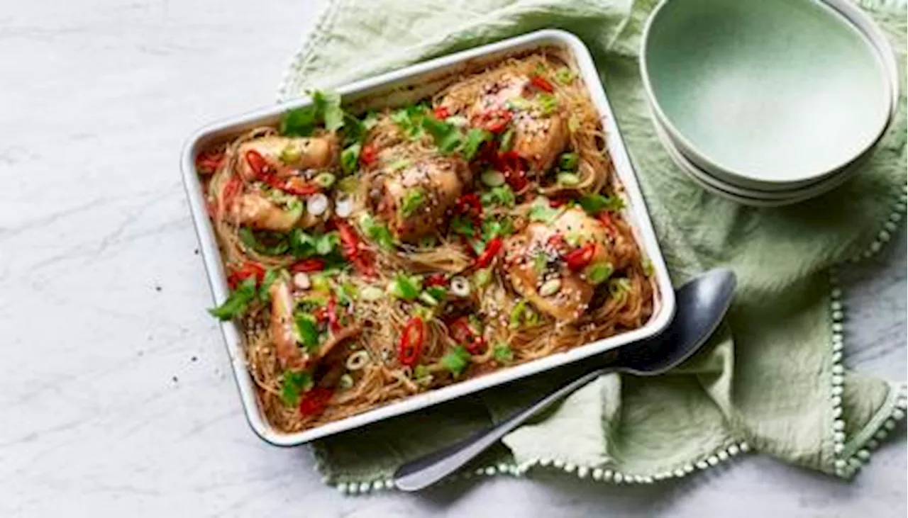 Teriyaki chicken noodles recipe