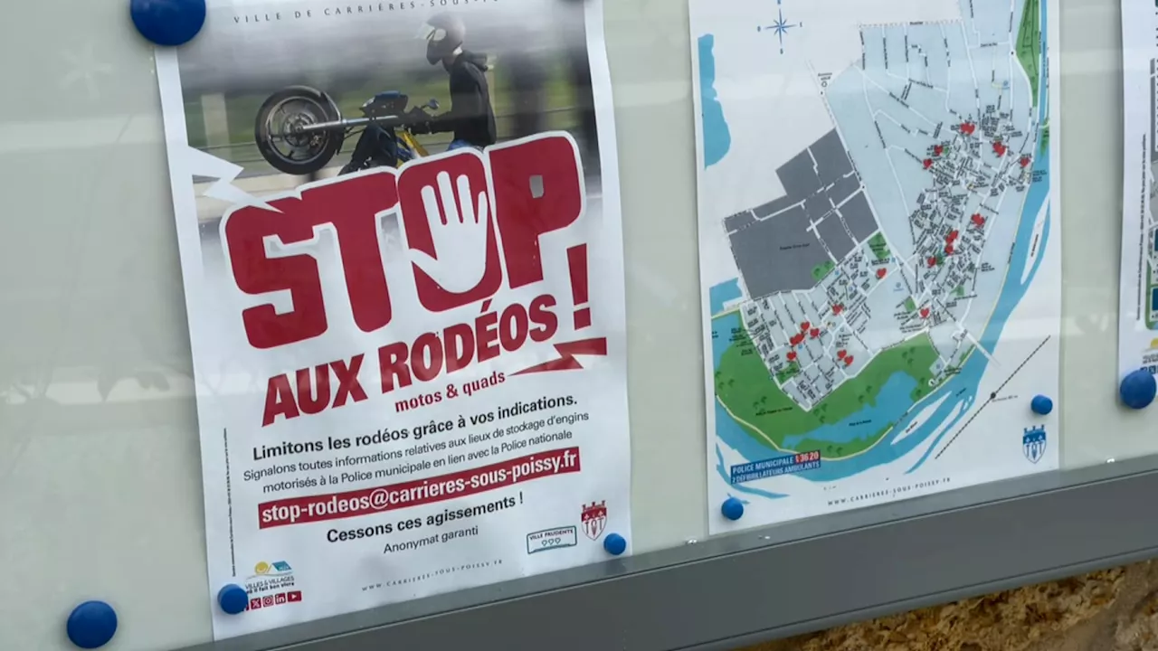 La ville de Carrières-sous-Poissy encourage ses habitants à dénoncer les rodéos urbains par mail