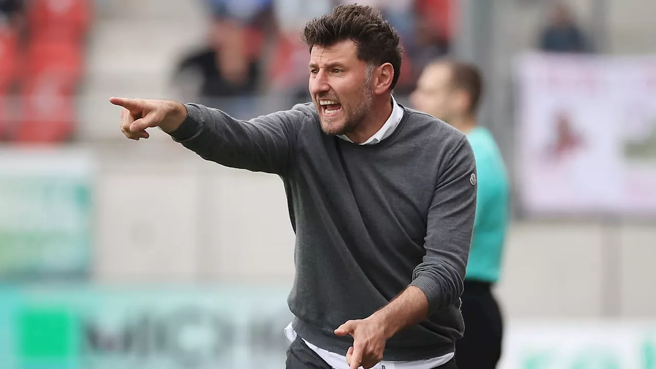 Hallescher FC muss ohne Trainer Stefan Reisinger in die Regionalliga