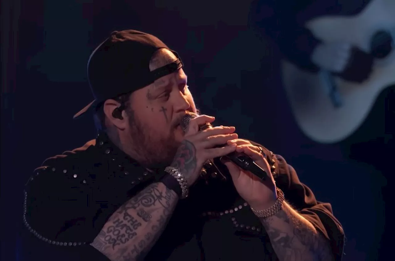 Watch Jelly Roll Debut Vulnerable New Song ‘I Am Not OK’ on ‘The Voice’ Finale