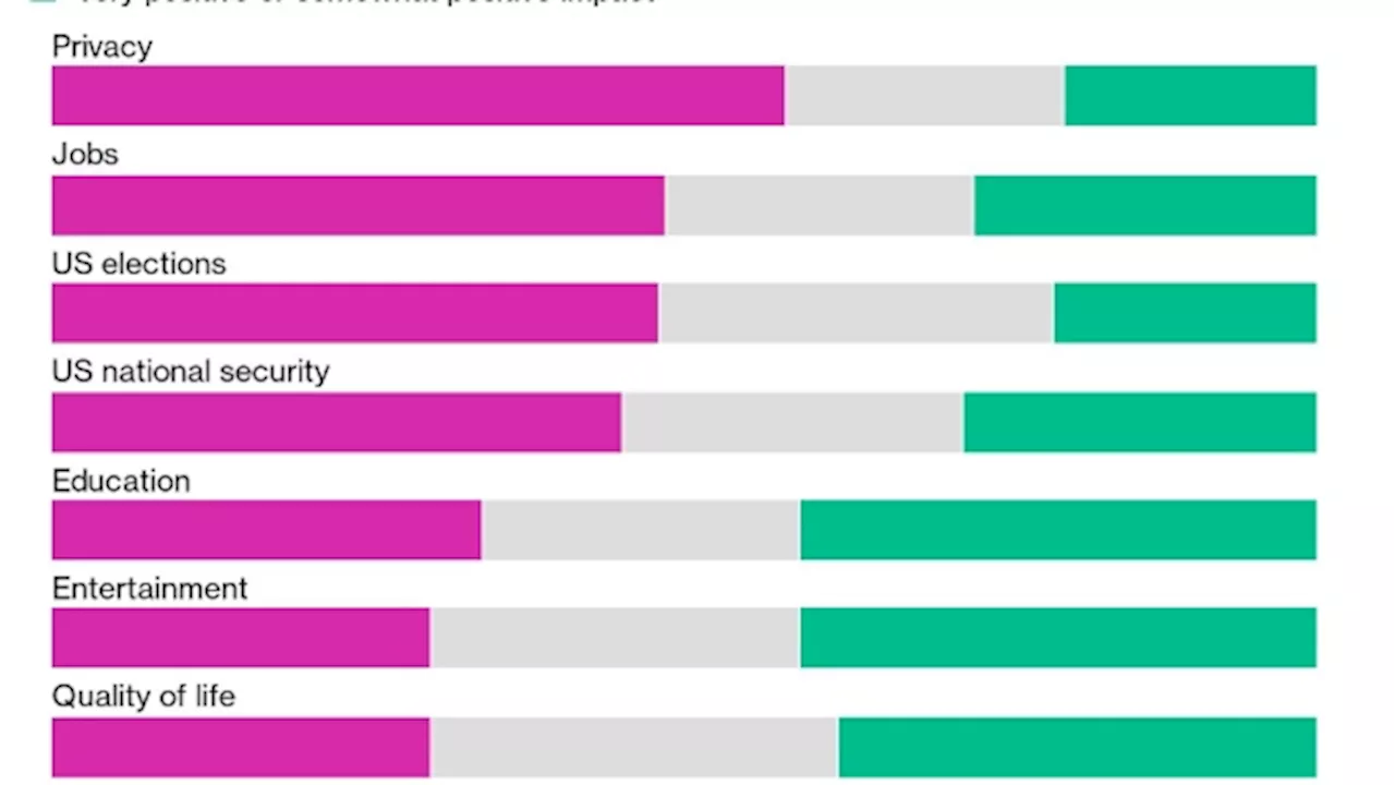 TikTok Ban Is Popular With Voters as AI Stirs Privacy Fears, Poll Shows