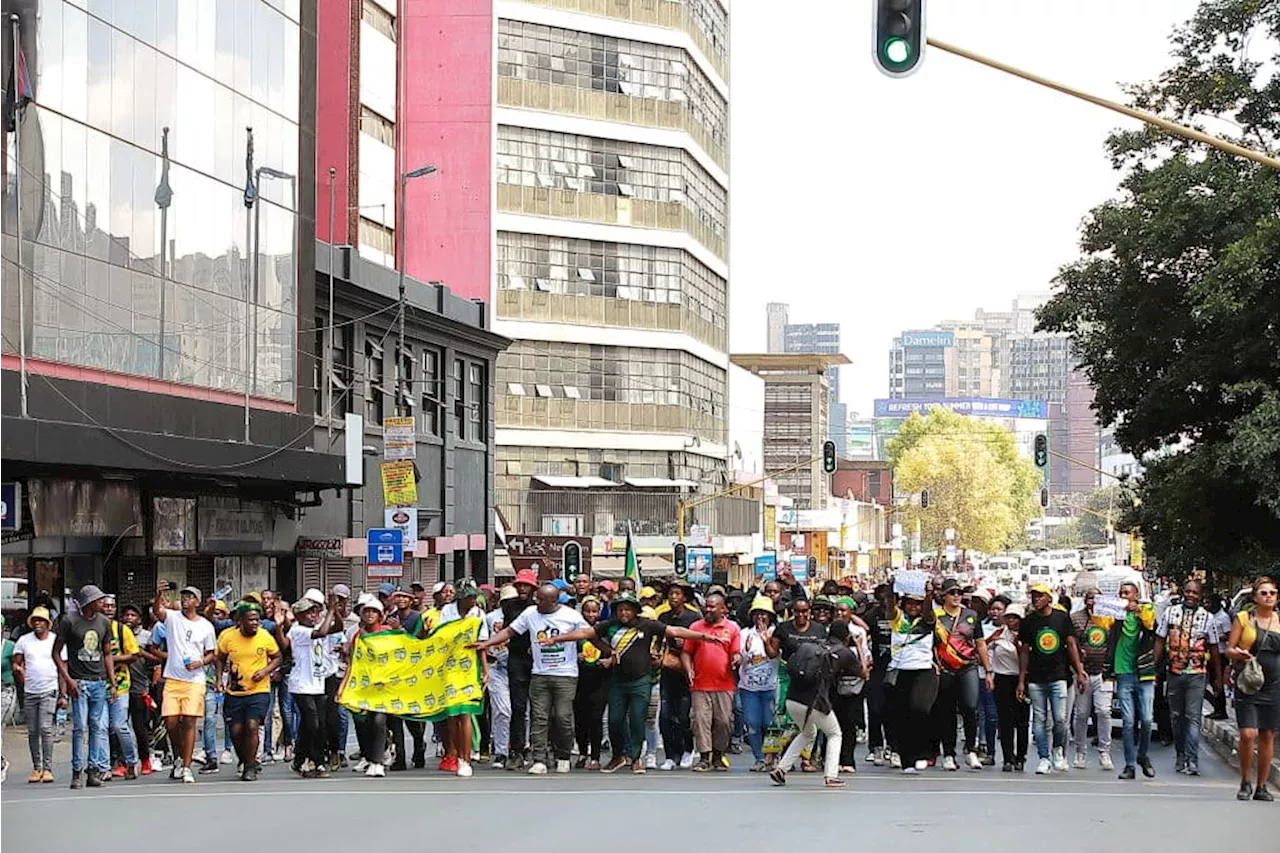 Soshanguve Residents, ANC Youth League March Against Violent Crime After Ditebogo Phalane Jr Murder