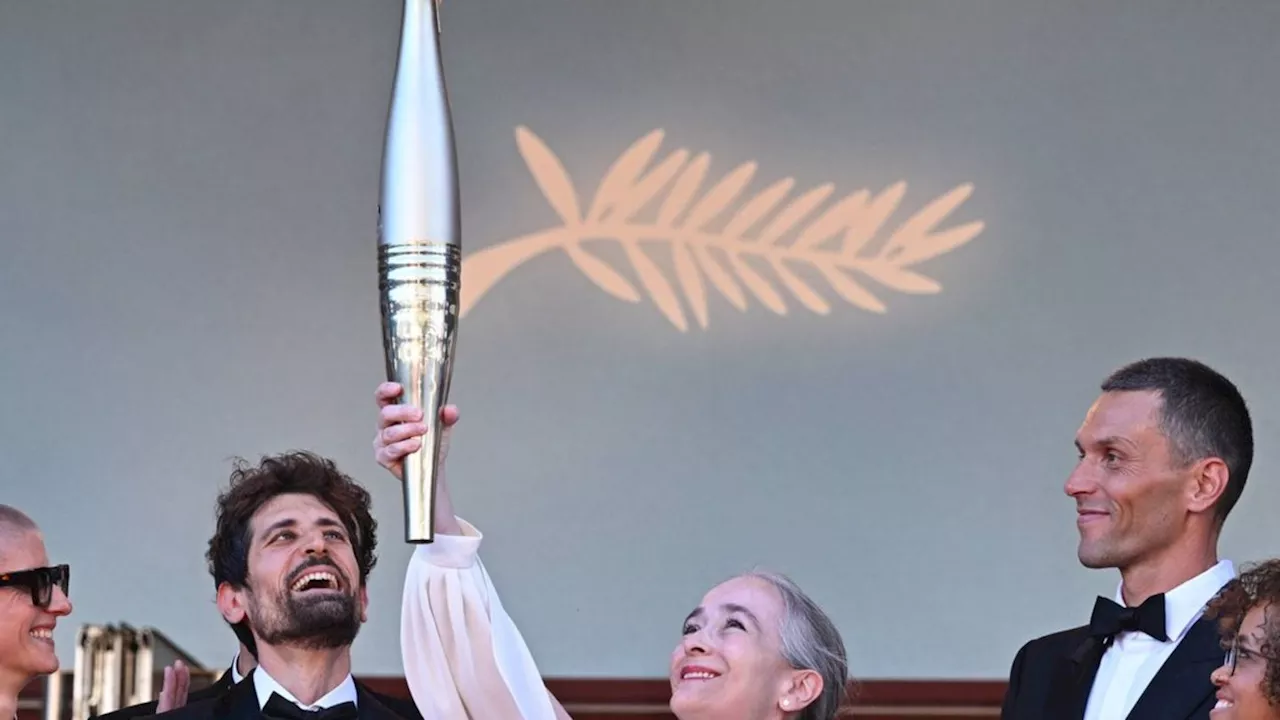 Filmfestspiele von Cannes: Das Olympisches Feuer hat es an die Côte d'Azur geschafft