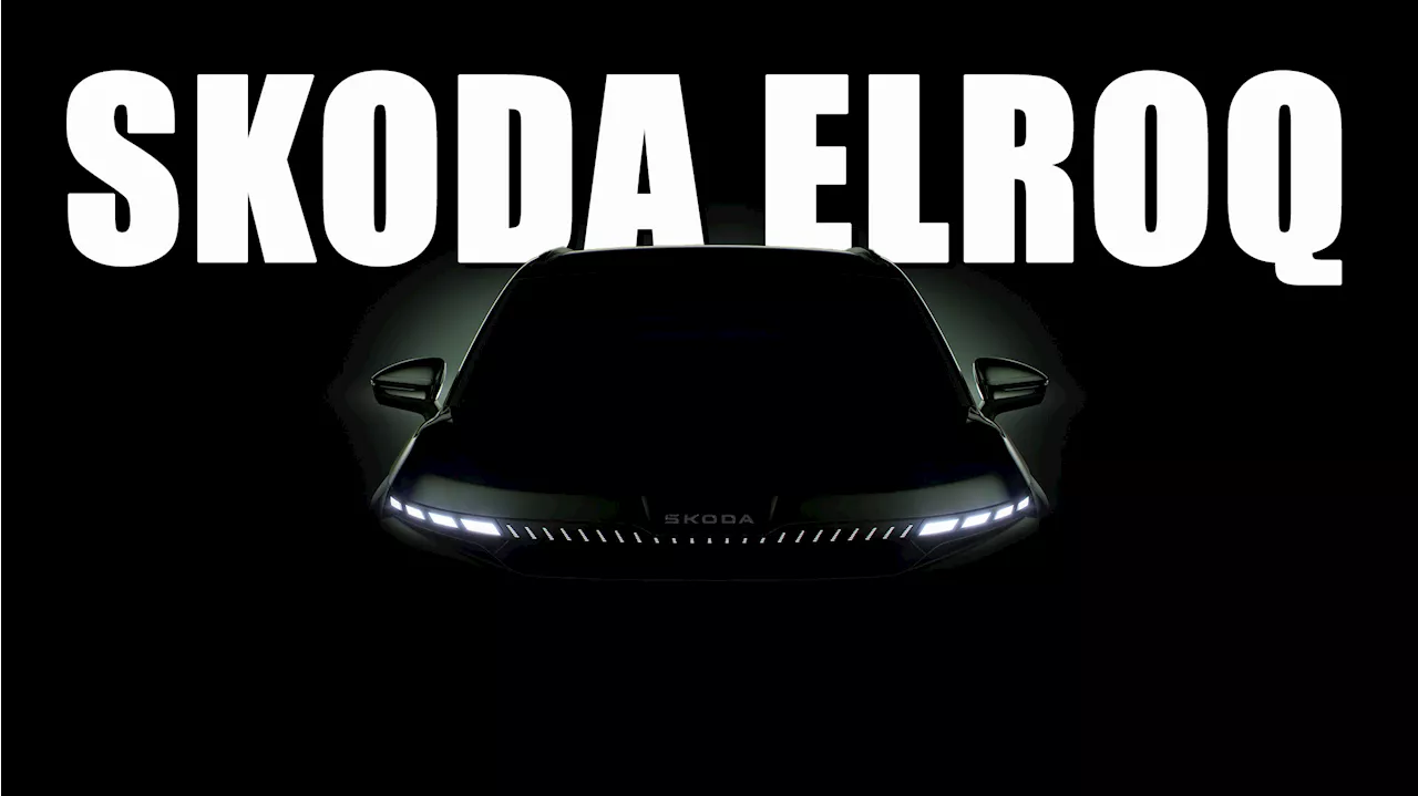 Skoda Elroq EV Teases Brand’s ‘Tech Deck’ Grille And New Design Language