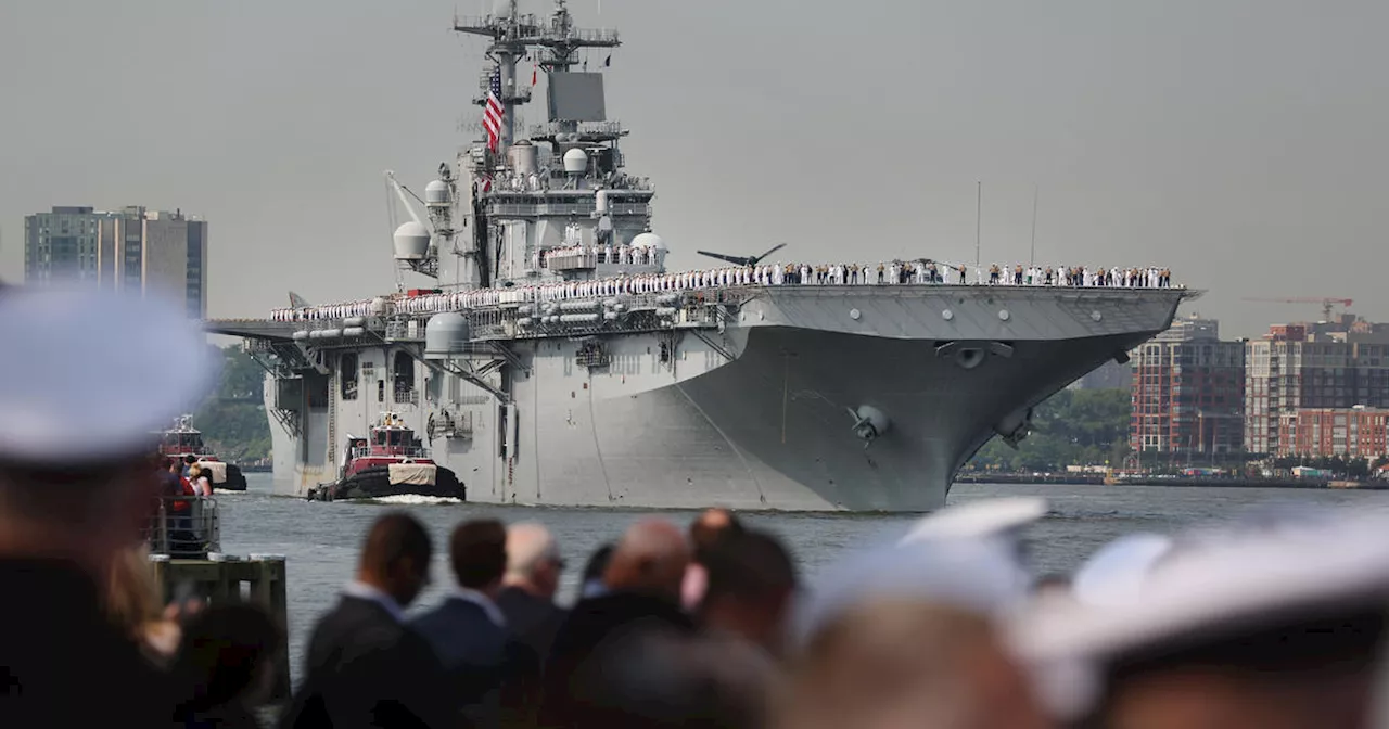 Watch Live: Fleet Week sails into NYC with Parade of Ships