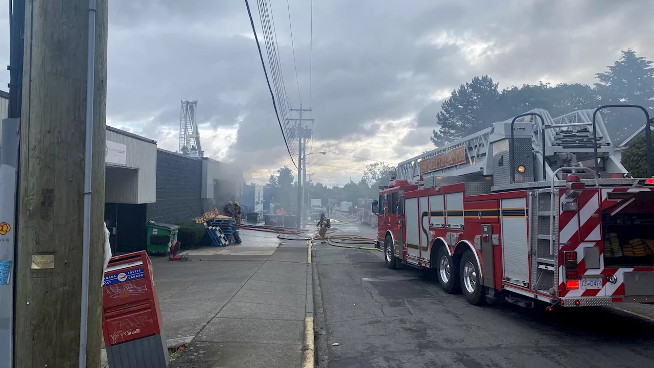 ‘Intense’ fire damages bakery, draws multi-department response in Esquimalt: ‘It’s emotional’