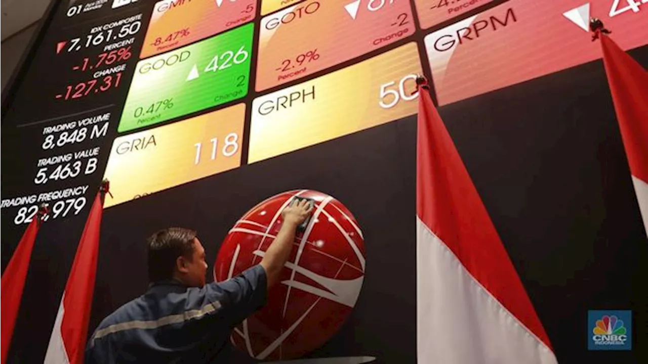 IHSG Dibuka Bergairah, 5 Saham Big Cap Ini Jadi Penopangnya