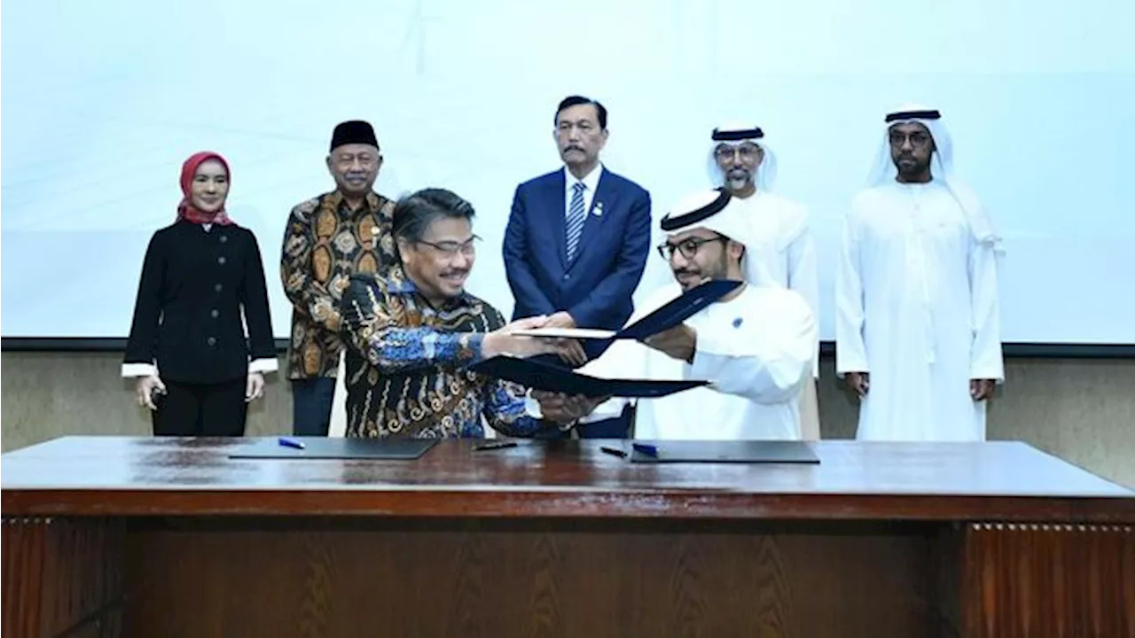 Pertamina NRE-Masdar Teken Kerja Sama Energi Terbarukan