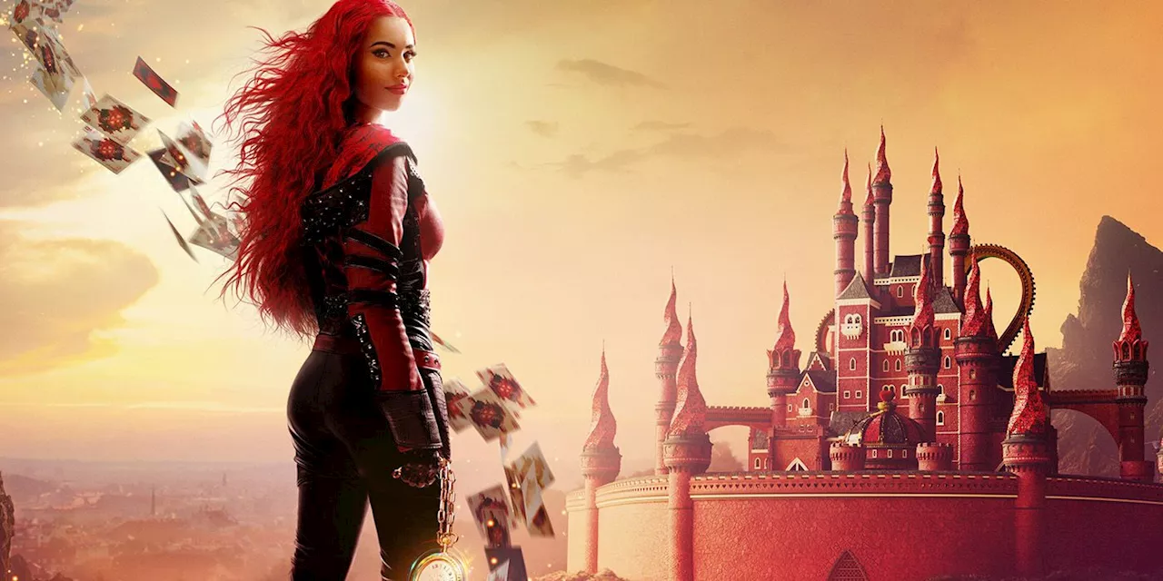 'Descendants The Rise of Red' Poster - The Queen of Hearts Comes to Auradon