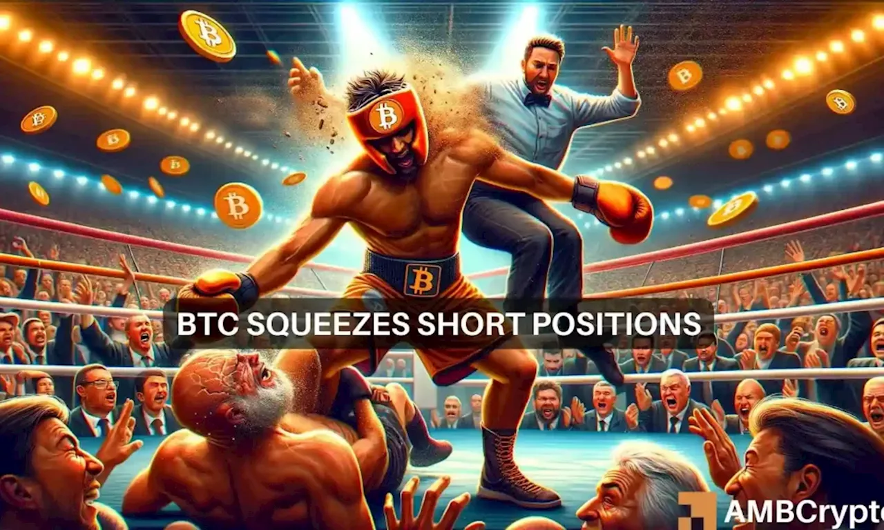 Bitcoin’s $259M short squeeze: What next as prices fall below $70K?