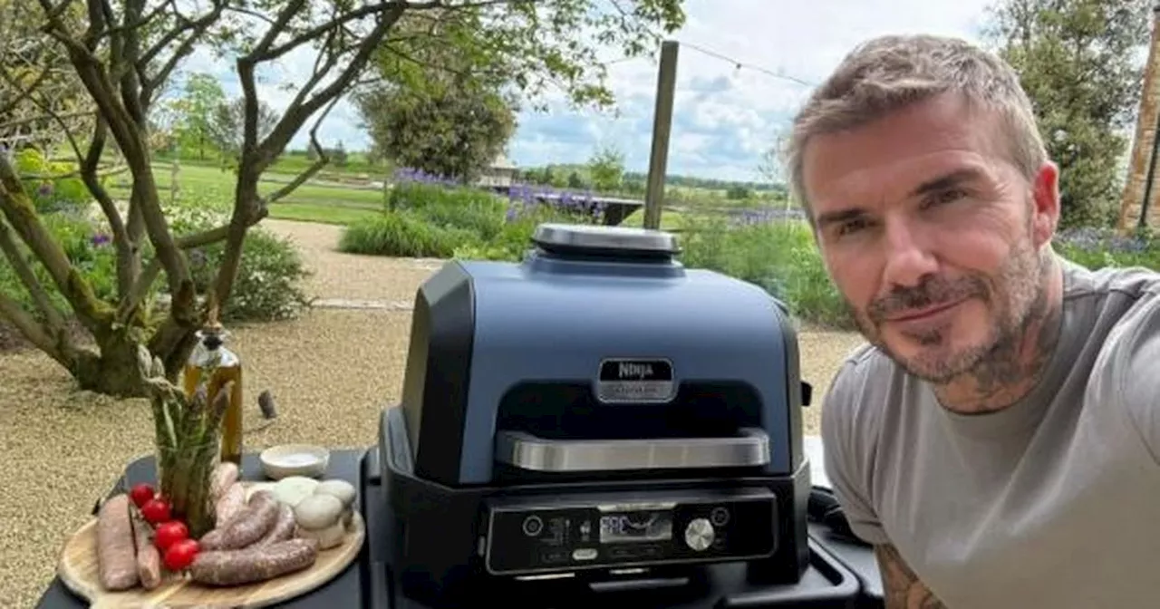 David Beckham praises 'amazing' Ninja BBQ now £70 cheaper before bank holiday