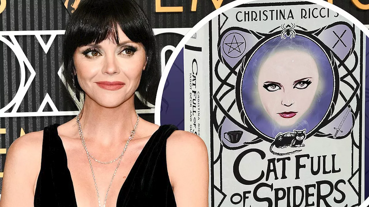 Christina Ricci creates her very own custom tarot deck called Cat Full of Spiders: 'My passion...