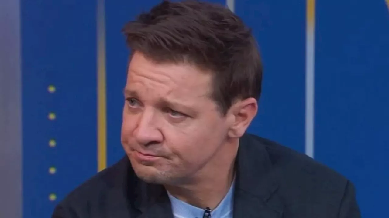 Jeremy Renner felt 'a little dicey' returning to work after accident