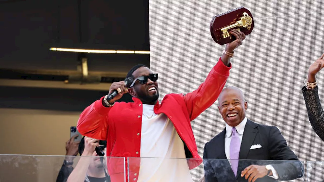 New York City council members urge Mayor Eric Adams to revoke Diddy's key to the city after...