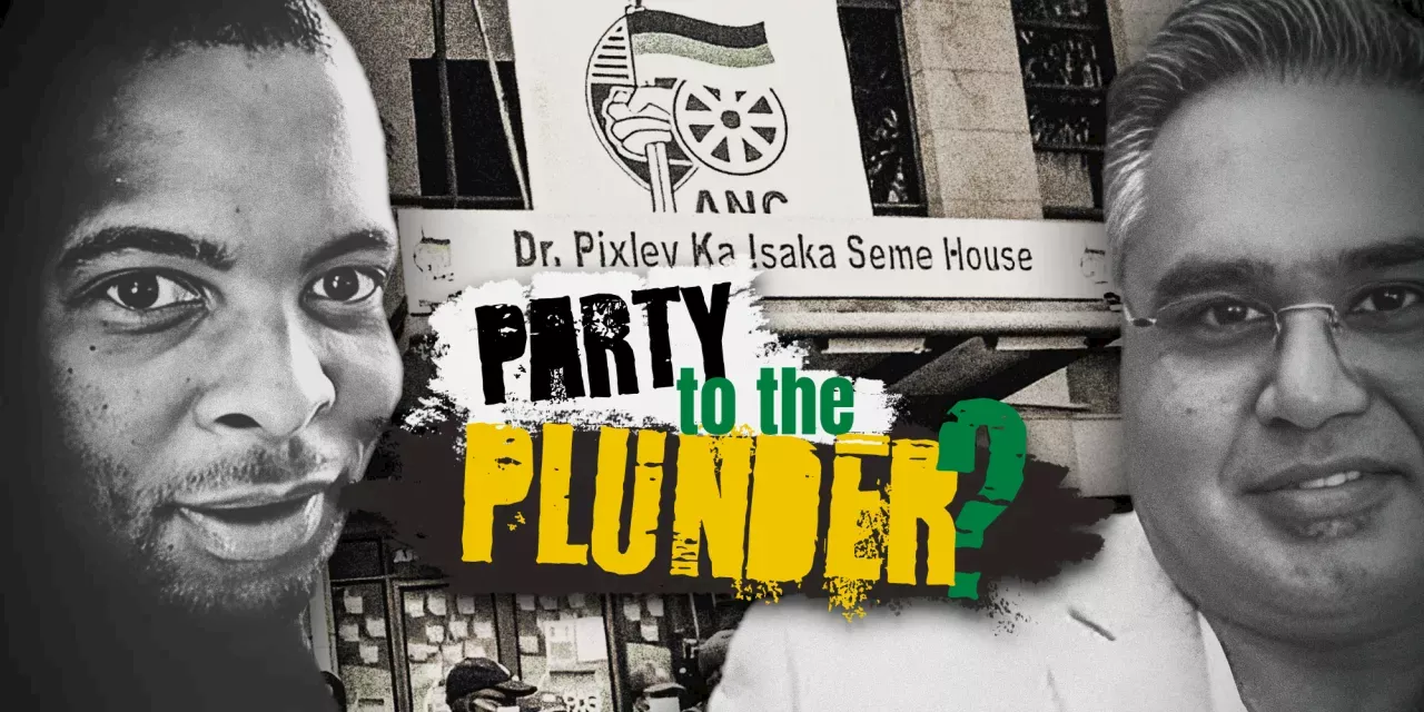 Party to the Plunder? Tender-rich VNA Consulting’s ANC charity, payments to Ace Magashule’s son