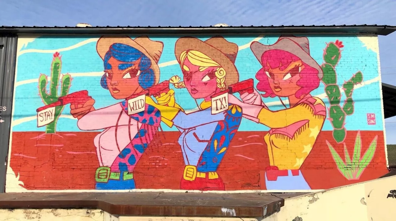 SM Sanz Is the Muralist Painting Dallas in Vivid Feminist Hues