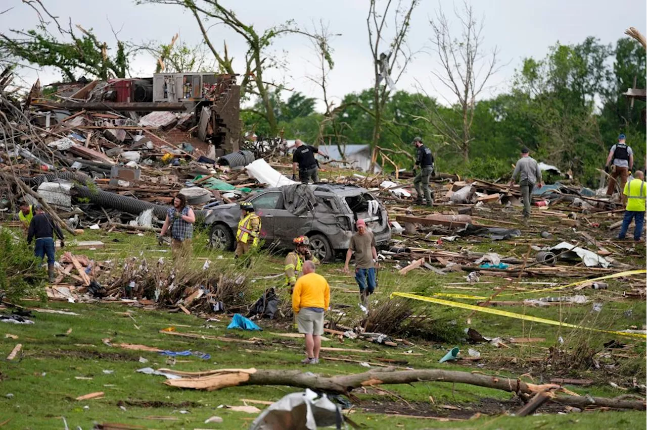 Tornado kills multiple people in Iowa as powerful storms again tear through Midwest