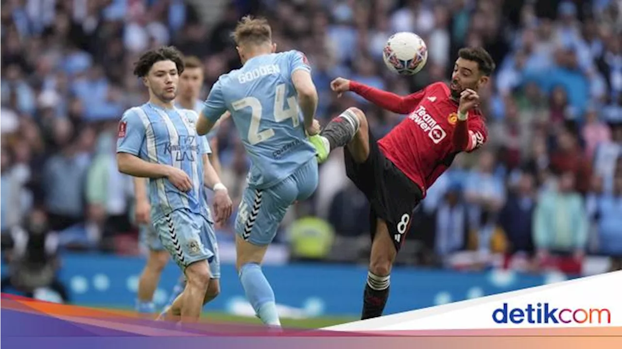 5 Data-Fakta Man City Vs Man United Jelang Final Piala FA