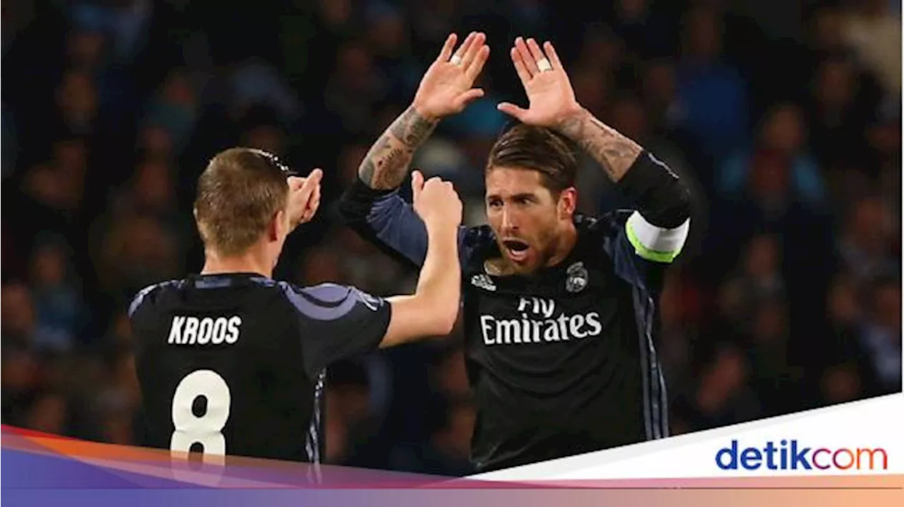 Sergio Ramos Tulis Pesan Perpisahan buat 'Antonio' Kroos