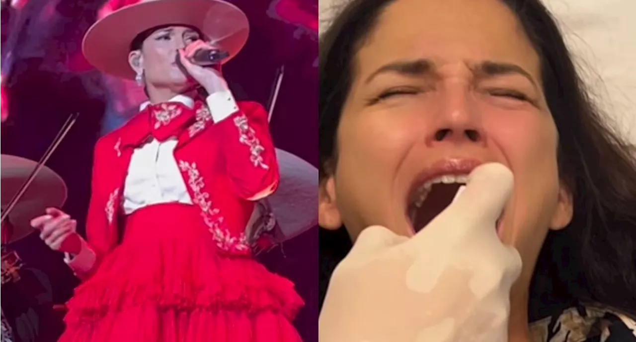 Natalia Jiménez hospitalizada después de concierto en la Arena Ciudad de México: Lo que se sabe de su estado de salud