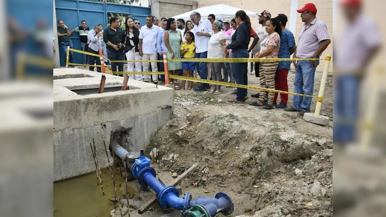 Dos mil beneficiados con obras de alcantarillado en Santo Tomás