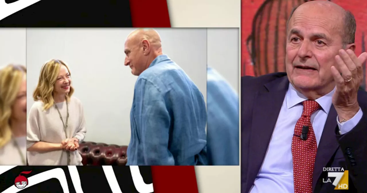 Bersani a La7: “Chico Forti? Meloni può fargli scontare la pena a Palazzo Chigi”