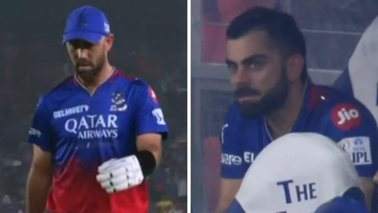 ‘What on earth was that?’: Maxi roasted amid unwanted record as Kohli IPL curse lives on